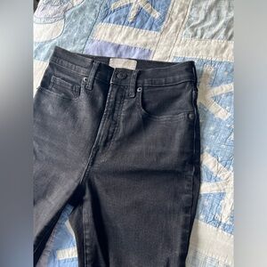 Everlane Black High Rise Skinny Jeans Stretch Denim Size 26 Regular